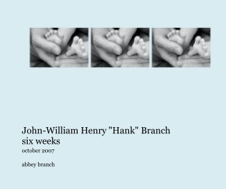 John-William Henry "Hank" Branch
six weeks book cover