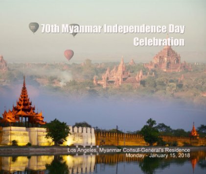 70th Myanmar Independence Day Celebration book cover