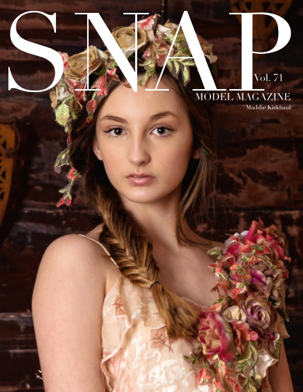 View Snap Model Magazine Vol 71 by Danielle Collins, Charles West
