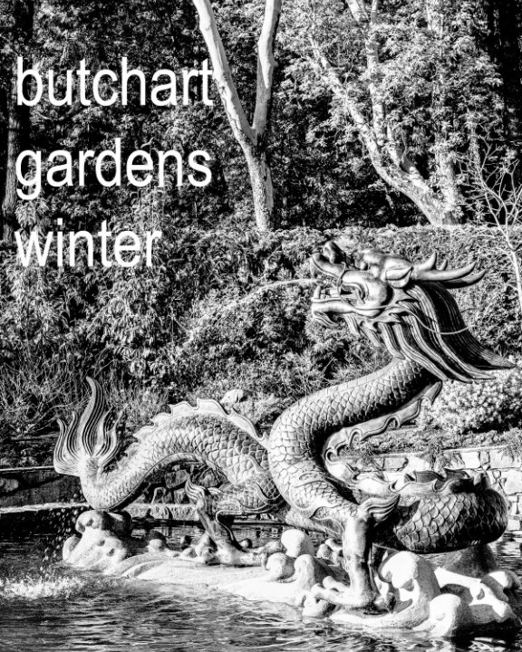 View butchart gardens winter by David Tasker