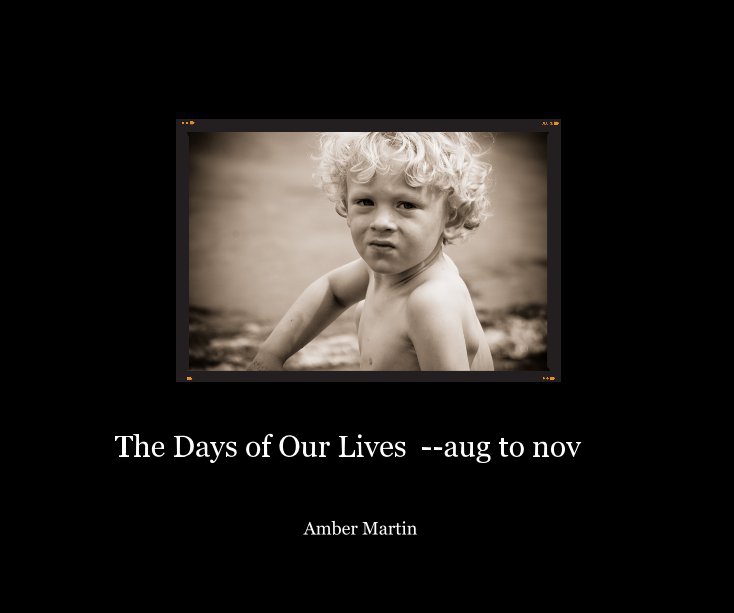 Visualizza The The Days of Our Lives --aug to nov di Amber Martin