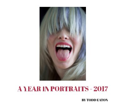 A Year In Portraits 2017 book cover