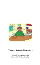 Thomas Antonio Gets Angry book cover
