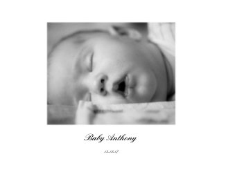 Baby Anthony book cover