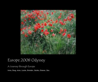 Europe 2008 Odyssey book cover