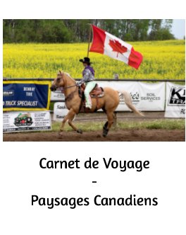 Carnet de voyage - Paysages Canadiens book cover