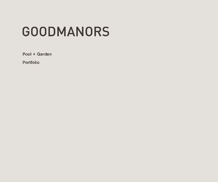 View GOODMANORS  POOL + GARDENS in Sydney Australia by GOODMANORS