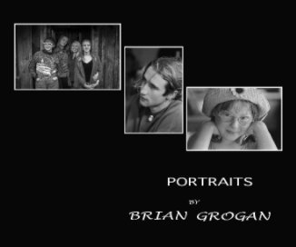 PORTRAITS by BRIAN GROGAN book cover
