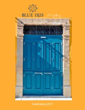 Blue Iris Art Gallery 2017 book cover