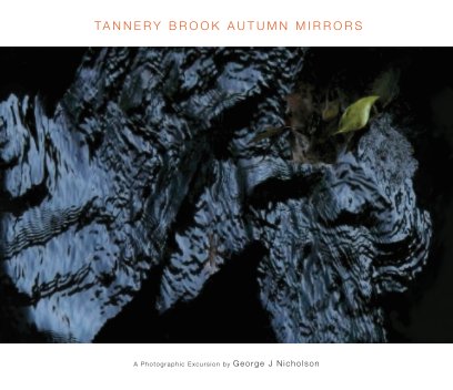 TANNERY BROOK AUTUMN MIRRORS  (44 Pgs, Hardcover, 13 x 11) book cover