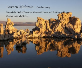 Eastern California October 2009 book cover