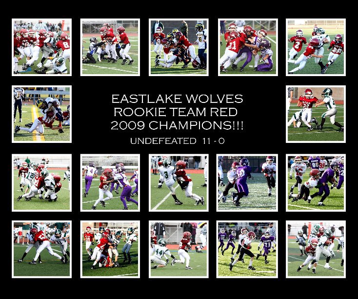 Bekijk Eastlake Wolves Rookies-Team Red 2009 op Erin Mitchell