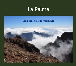 La Palma 2018 book cover
