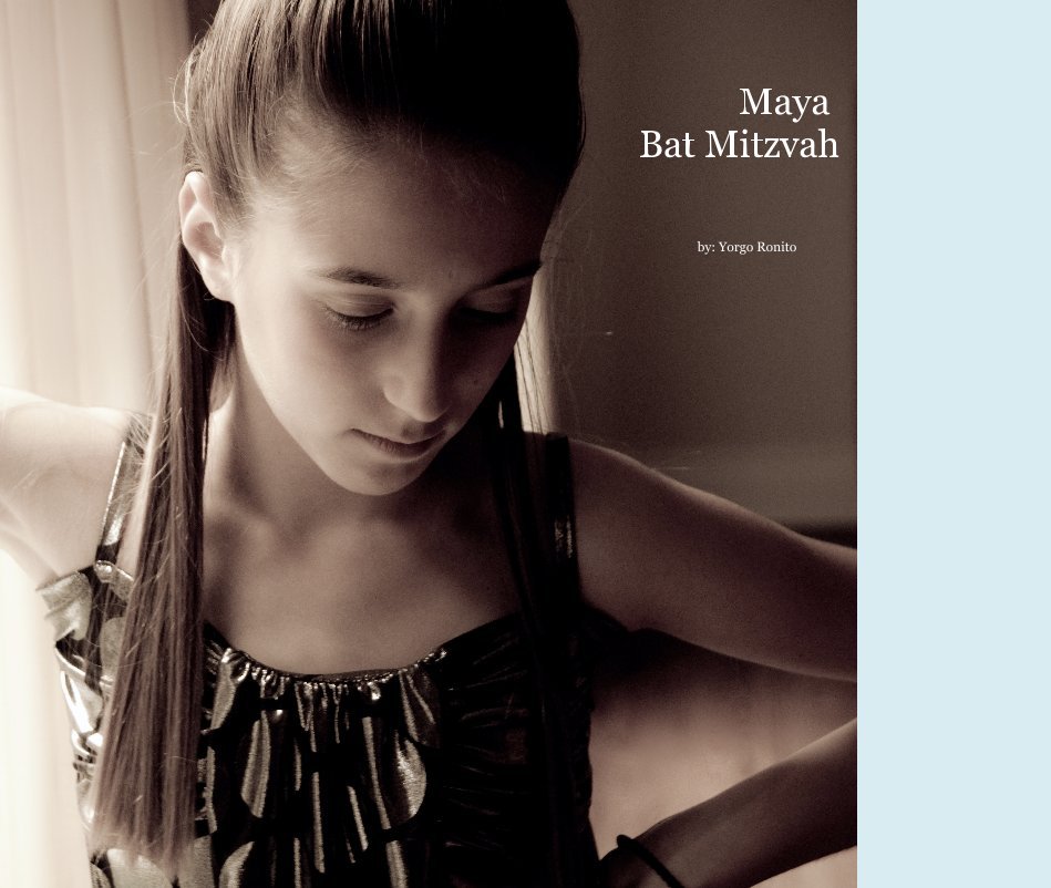 View Maya Bat Mitzvah by by: Yorgo Ronito