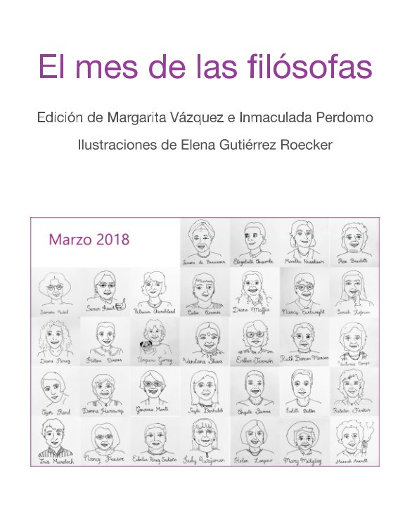 View El mes de las filósofas by M. Vázquez e I. Perdomo