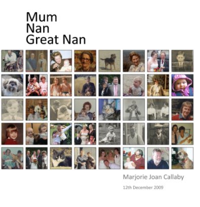 Mum Nan Great Nan book cover
