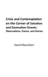 Crisis and Contemplation on the Corner of Salvation and Damnation Streets: Observations, Poems and Stories book cover