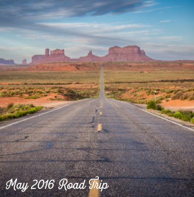 May 2016 Western USA Road Trip book cover