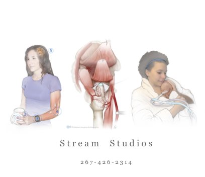 Stream Studios at the Children's Hospital of Philadelphia: 2017 Illustration Portfolio book cover