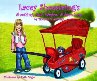 Lacey Shoestring's Amazing Red Wagon Adventure book cover