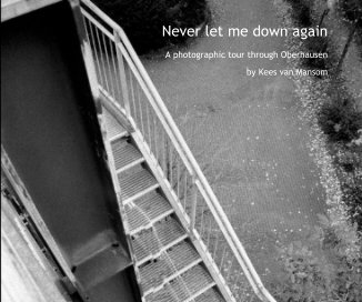 Never let me down again book cover