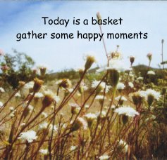 Today is a basket gather some happy moments book cover