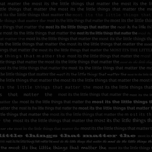 Ver The Little Things por Ironesha Ogletree