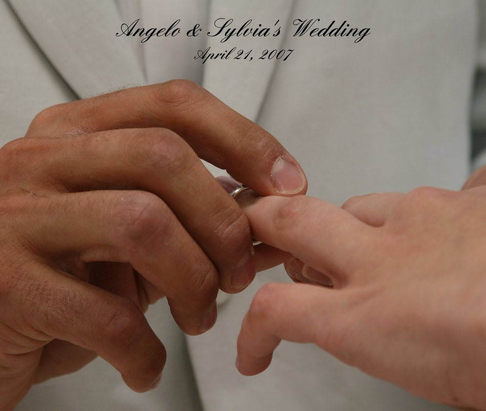 Bekijk Angelo & Sylvia's Wedding April 21, 2007 op Joseph Iacono