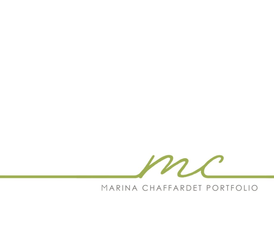 View Marina Chaffardet Portfolio by Marina Chaffardet