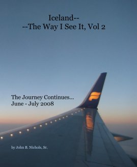Iceland-- --The Way I See It, Vol 2 book cover