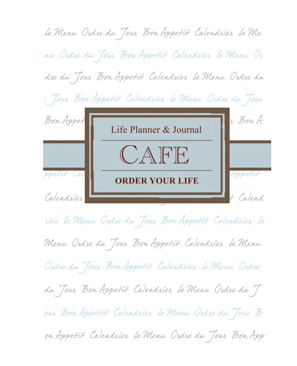 View Cafe Life Planner and Journal (e-book/pdf) by Enchanted Evening