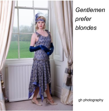 Gentlemen prefer blondes book cover