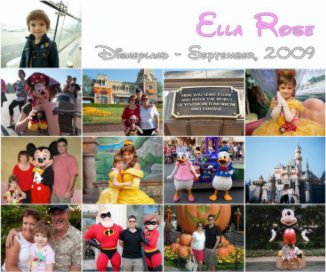 Ella Rose - Disneyland 2009 book cover