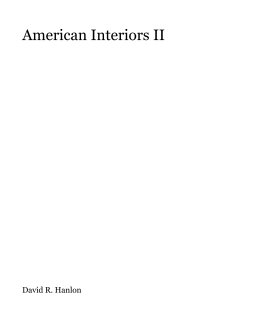 American Interiors II book cover