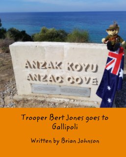 Trooper Bert Jones goes to Gallipoli book cover