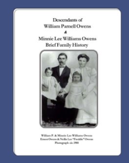 Descendants of William Parnell Owens book cover