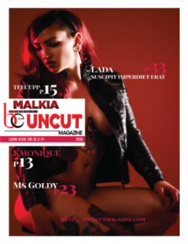 Malkia Magazine be Uncut book cover
