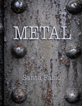 Metal book cover