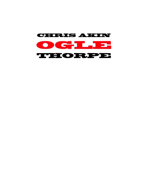 Visualizza OGLE THORPE di CHRIS AKIN