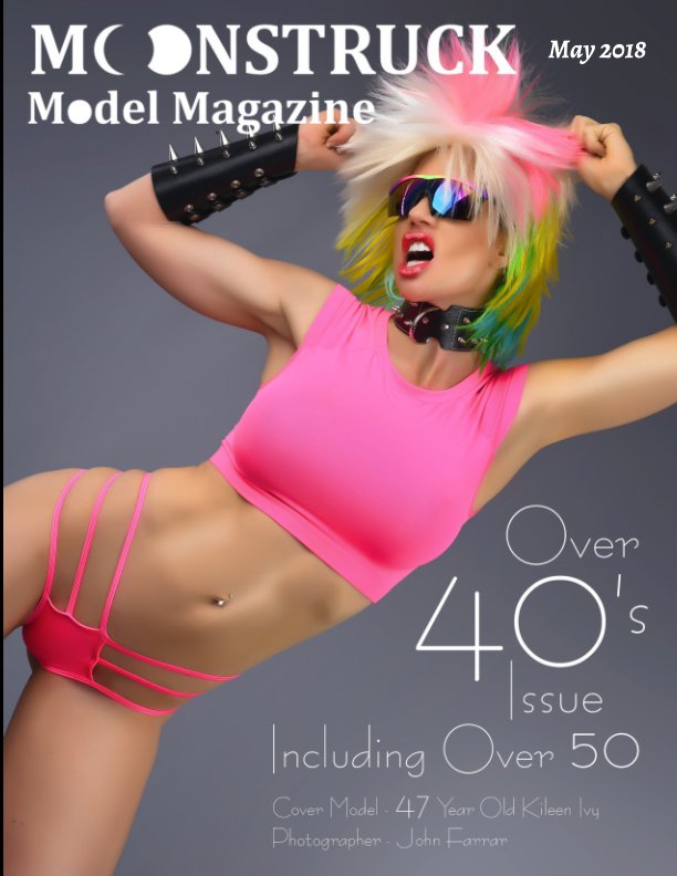 Bekijk Models Over 40 Moonstruck Model Magazine May 2018 op Elizabeth A. Bonnette
