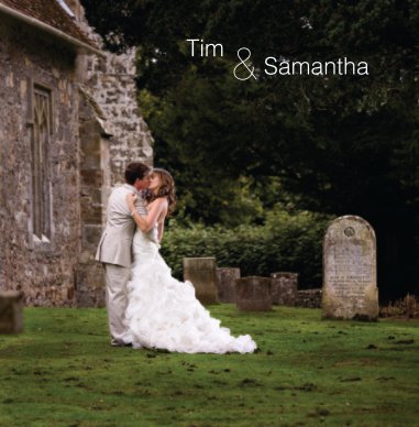 Tim and Samantha's Wedding Book book cover