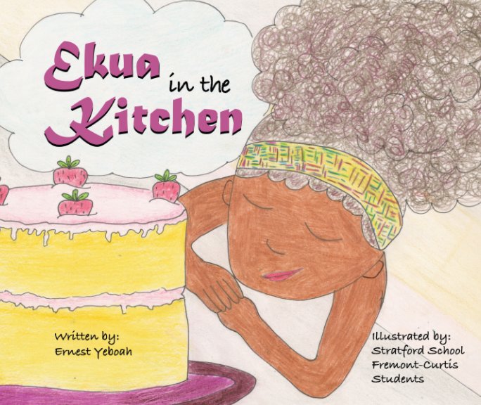 View Ekua in the Kitchen by Ernest Yeboah