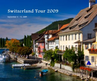 Switzerland Tour 2009 book cover