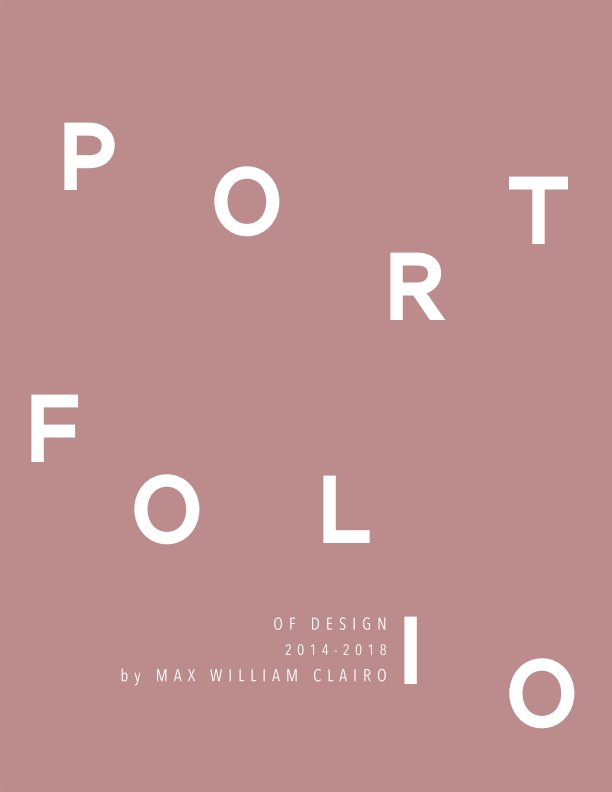 View Portfolio Magazine by Max Clairo