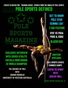 Pole Sports Magazine June 2018 book cover