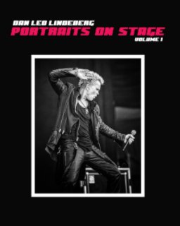Portraits on stage book cover