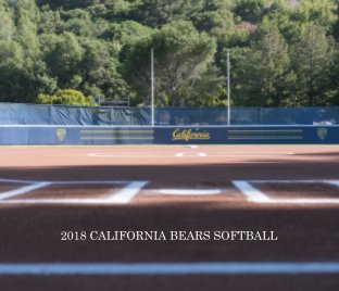 2018 California Bears Softball book cover