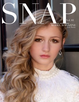 Snap Model Magazine NYC Vol 81 book cover