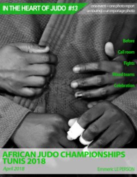 AFRICAN JUDO CHAMPIONSHIPS 2018 in TUNIS book cover