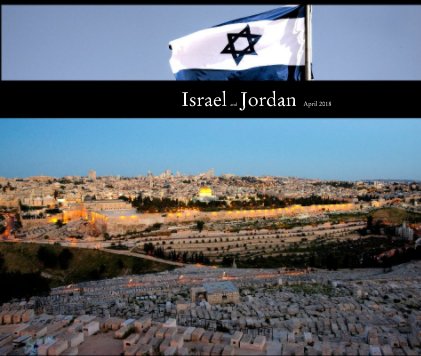 Israel and Jordan April 2018 book cover